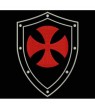 Embroidered Patch TEMPLAR SHIELD