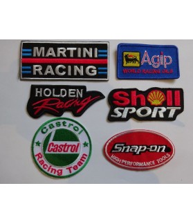 Embroidered patch FORMULA 1 X6