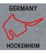 Embroidered patch FORMULA 1 CIRCUITO GERMANY