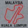Embroidered patch FORMULA 1 CIRCUITO MAYLASIA