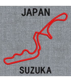 Embroidered patch FORMULA 1 CIRCUITO JAPAN