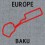 Parche bordado FORMULA 1 EUROPA