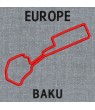 Embroidered patch FORMULA 1 EUROPA