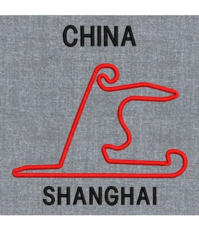 Parche bordado FORMULA 1 CHINA