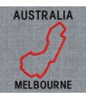Embroidered patch FORMULA 1 AUSTRALIA