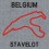 Embroidered patch FORMULA 1 BELGICA