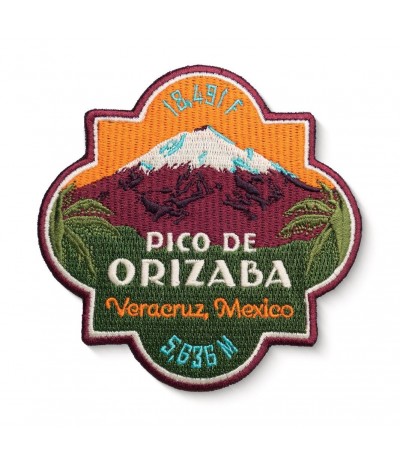 Pico de Orizaba mexico IRON PATCH