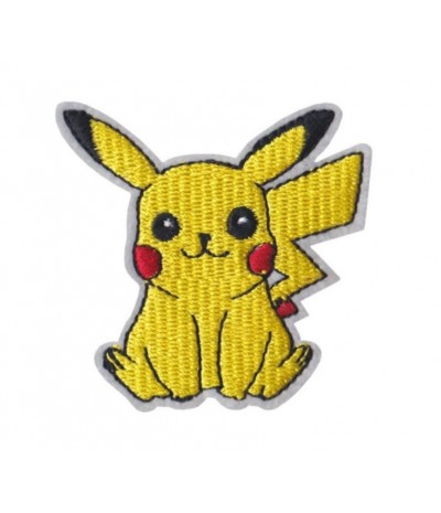 Embroidered patch pokemon