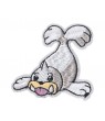 Embroidered patch pokemon
