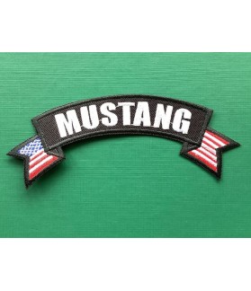 Embroidered patch FORD MUSTANG