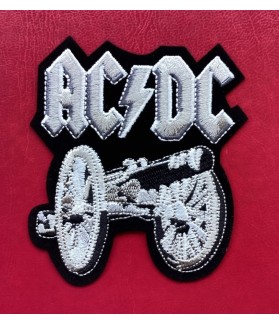 Embroidered patch AC-DC