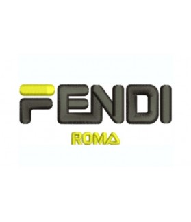 Iron patch fendi