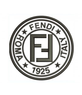 Iron patch fendi