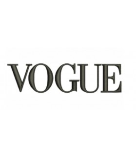 Iron patch VOGUE