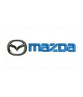 Embroidered patch MAZDA