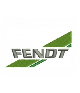 Embroidered patch FENDT