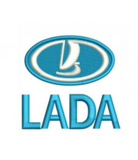 Parche bordado LADA