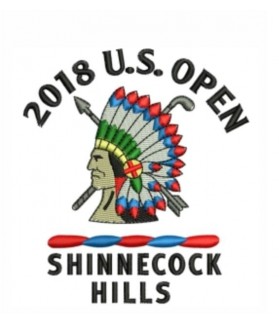 2018 US Open Golf GESTICKER Patch