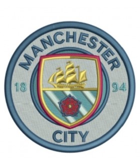 Embroidered Patch MANCHESTER CITY