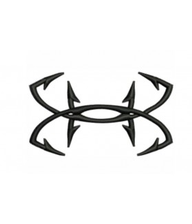 Embroidered patch UNDER ARMOUR LOGO