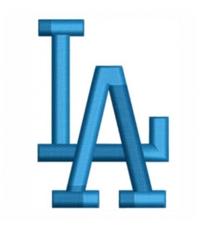 LOS ANGELES Dodgers Dodgers Toppa ricamata