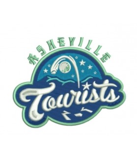 Asheville Tourists Iron patch
