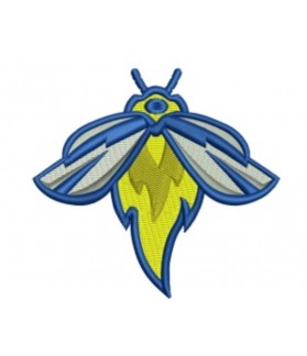 Columbia Fireflies Iron patch