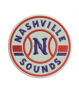 Nashville Sounds Iron patch