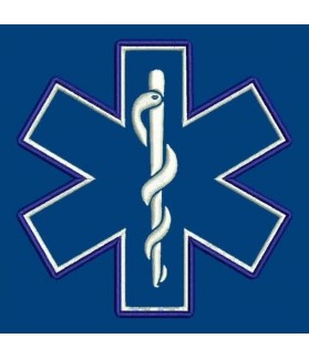 Embroidered Patch EMERGENCY MEDICAL SERVICES