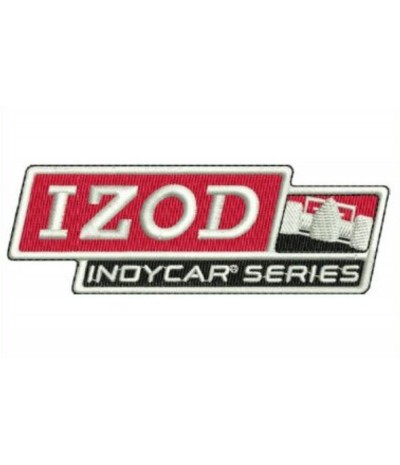 GESTICKTER Patch IZOD Indycar