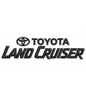 Embroidered patch LAND CRUISER
