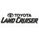 Embroidered patch LAND CRUISER