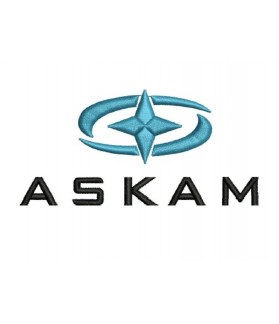 Parche bordado ASKAM