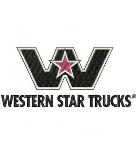 Embroidered Patch Western Star Truck