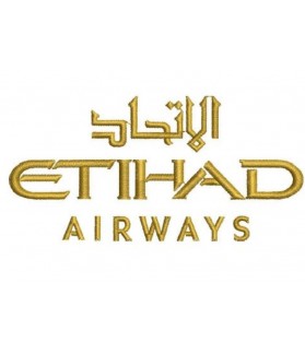 Etihad Airways Patch ricamata