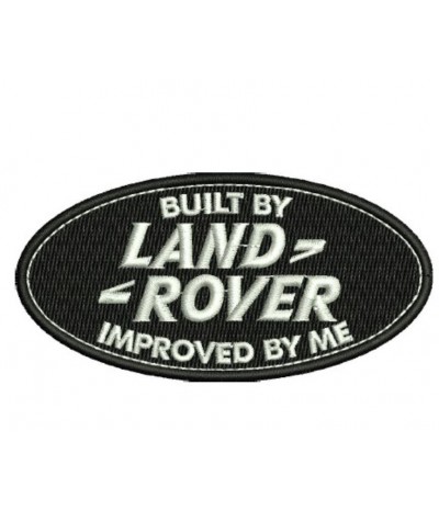 Embroidered Patch LAND ROVER
