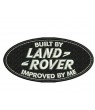 Embroidered Patch LAND ROVER