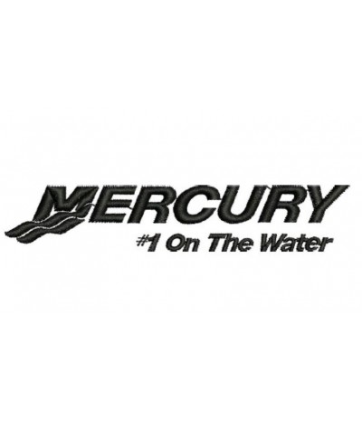 TOPPA ricamata mercury boat