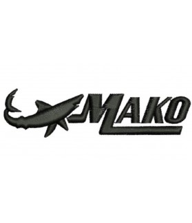 Remendo bordado Mako Boats
