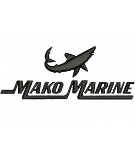 Gestickter Patch Mako Boats