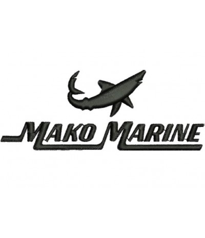 Embroidered Patch Mako Boats