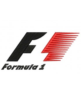 Embroidered PATCH FORMULA ONE
