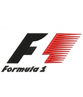 Parche bordado FORMULA ONE