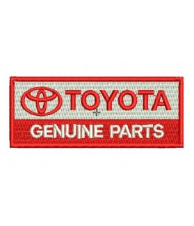 Embroidered Patch Toyota Genuine Parts