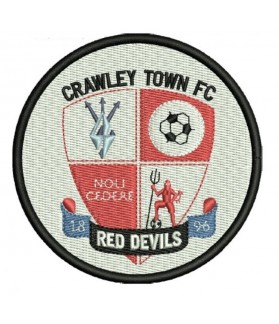 Crawley Town Club Embroidered Patch