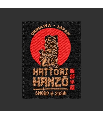 Embroidered Patch hattori hanzo