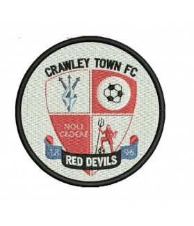 Crawley Town Football Embroidered Patch