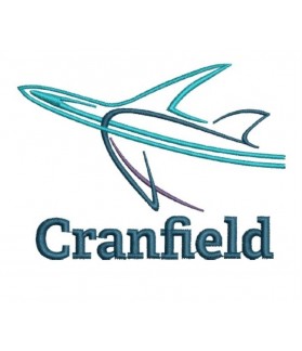 Cranfield Rugby Football Parche bordado