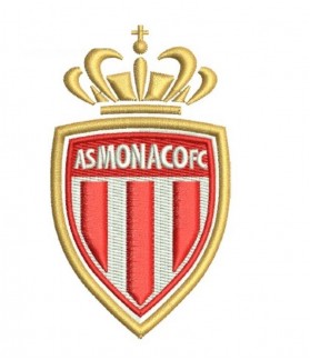 MONACO Football Embroidered Patch