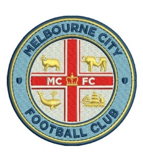 Melbourne City Football Embroidered Patch